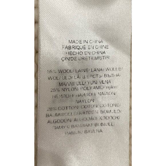 Lauren Ralph Lauren Women Beaded Embellished Fair Isle Wool Blend Sweater Size S - Picture 5 of 6